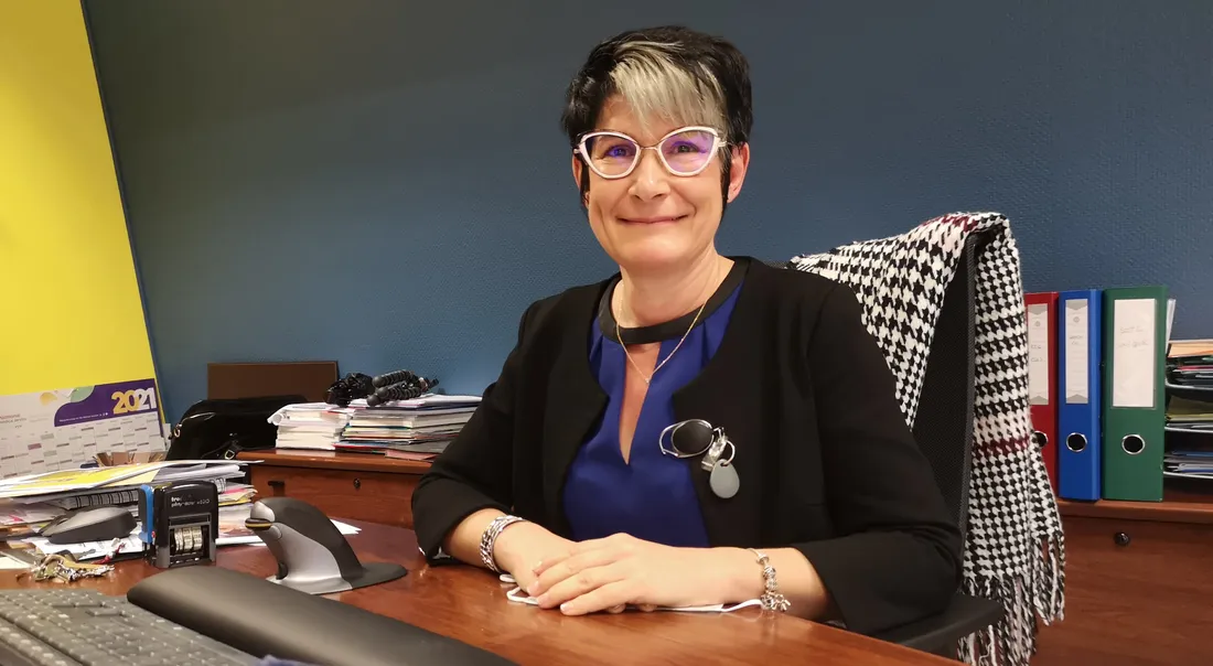 Angélique Brillard dirige l'établissement qui emploie 215 personnes à Montoire-sur-le-Loir